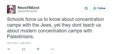 Jinean Najjar, Twitter - 7 Dec 2014