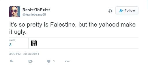 Jinean Najjar, Twitter - 20 Jul 2014