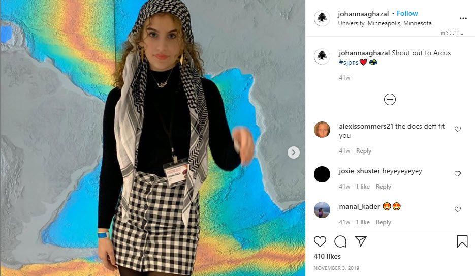 Johanna Ghazal, Instagram - Nov 3, 2019