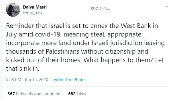 Johanna Ghazal, Twitter - Jun 18, 2020