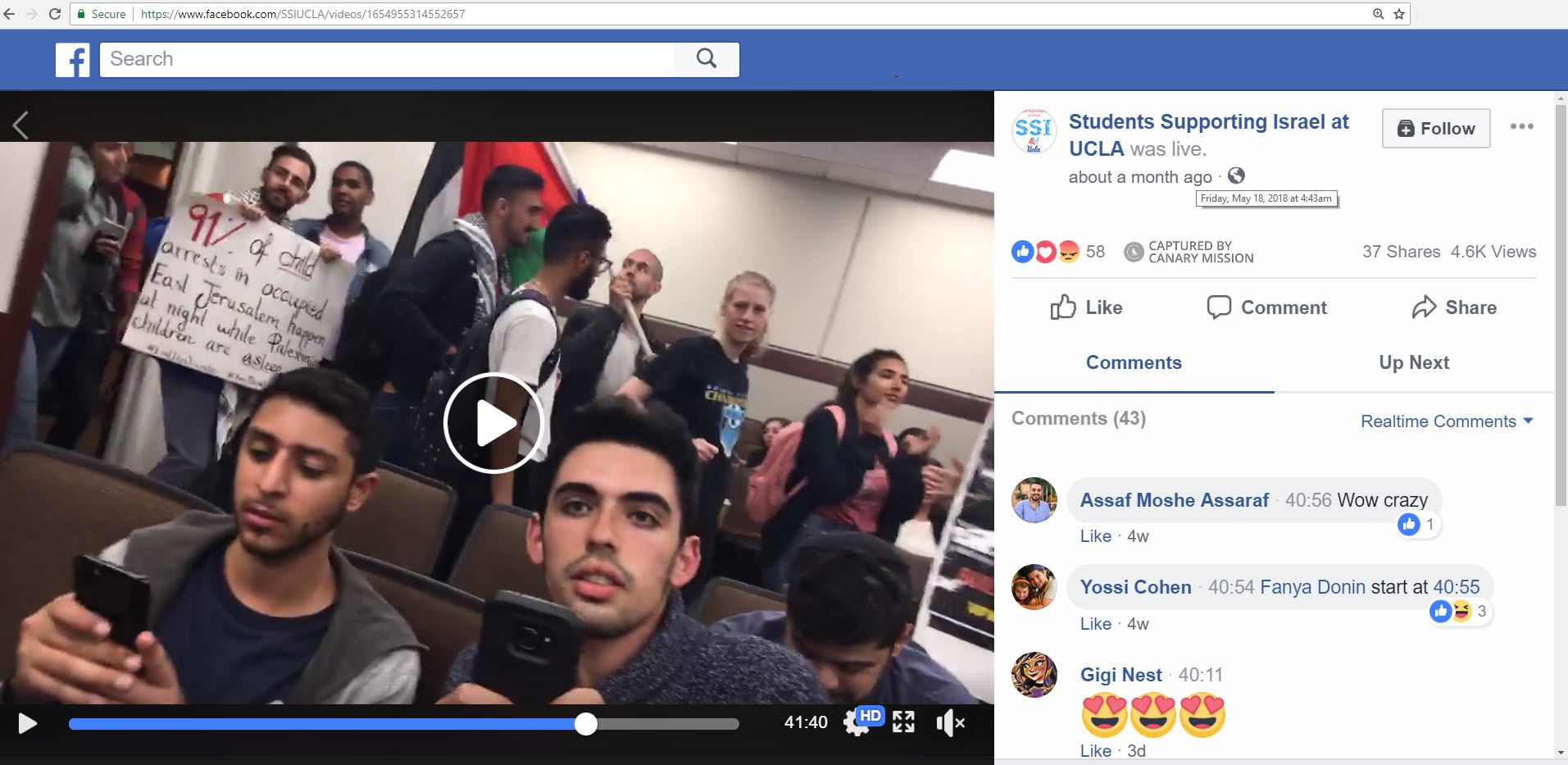 John Abughattas, Facebook - May 18, 2018