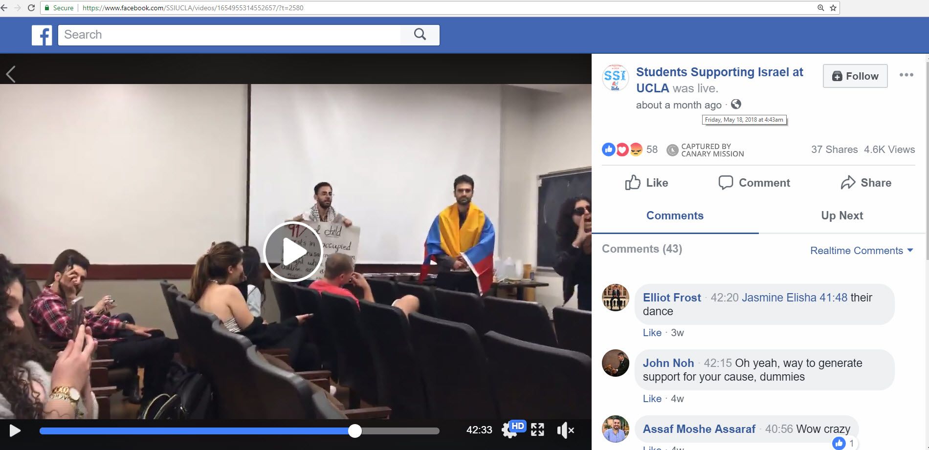 John Abughattas, Facebook - May 18, 2018