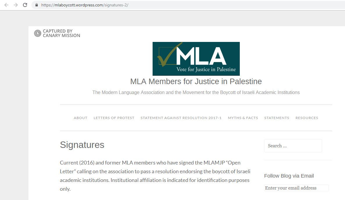 John Rieder, mlaboycott.wordpress.com - Sep 10, 2019