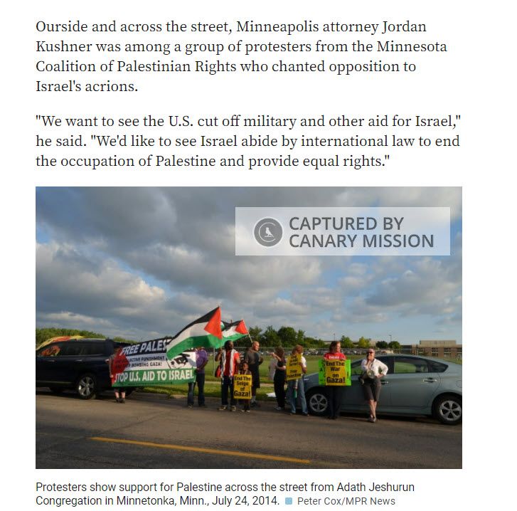 Jordan Scott Kushner, mprnews.org - Jul 25, 2014