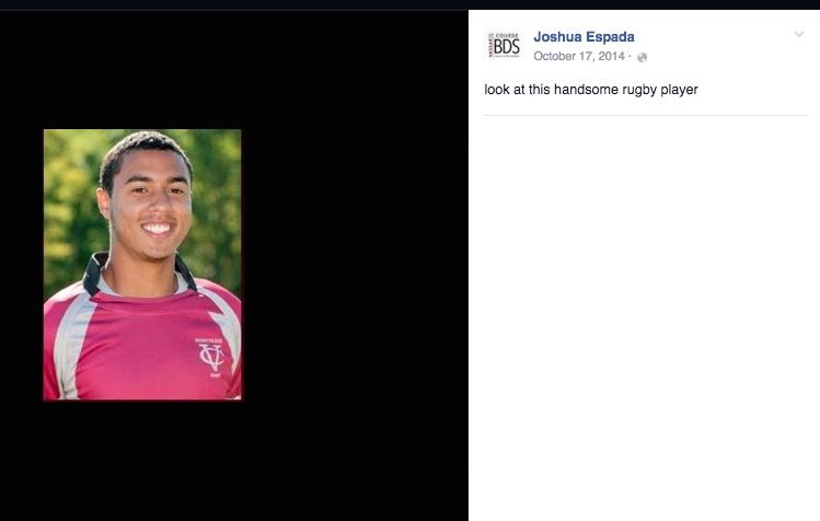 Joshua Espada, Facebook - 17 Oct 2014