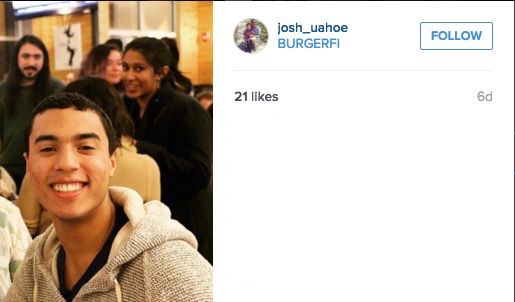 Joshua Espada, Instagram - 15 Feb 2016