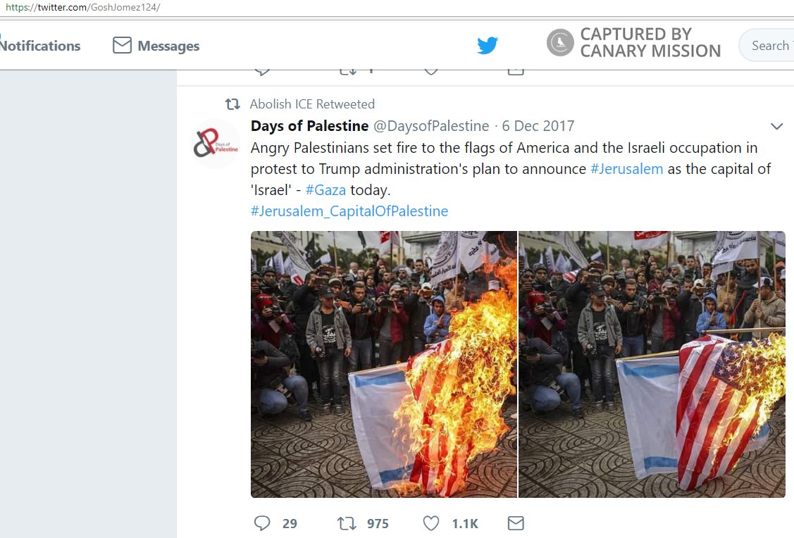 Joshua Gomez, Twitter - Dec 6, 2017