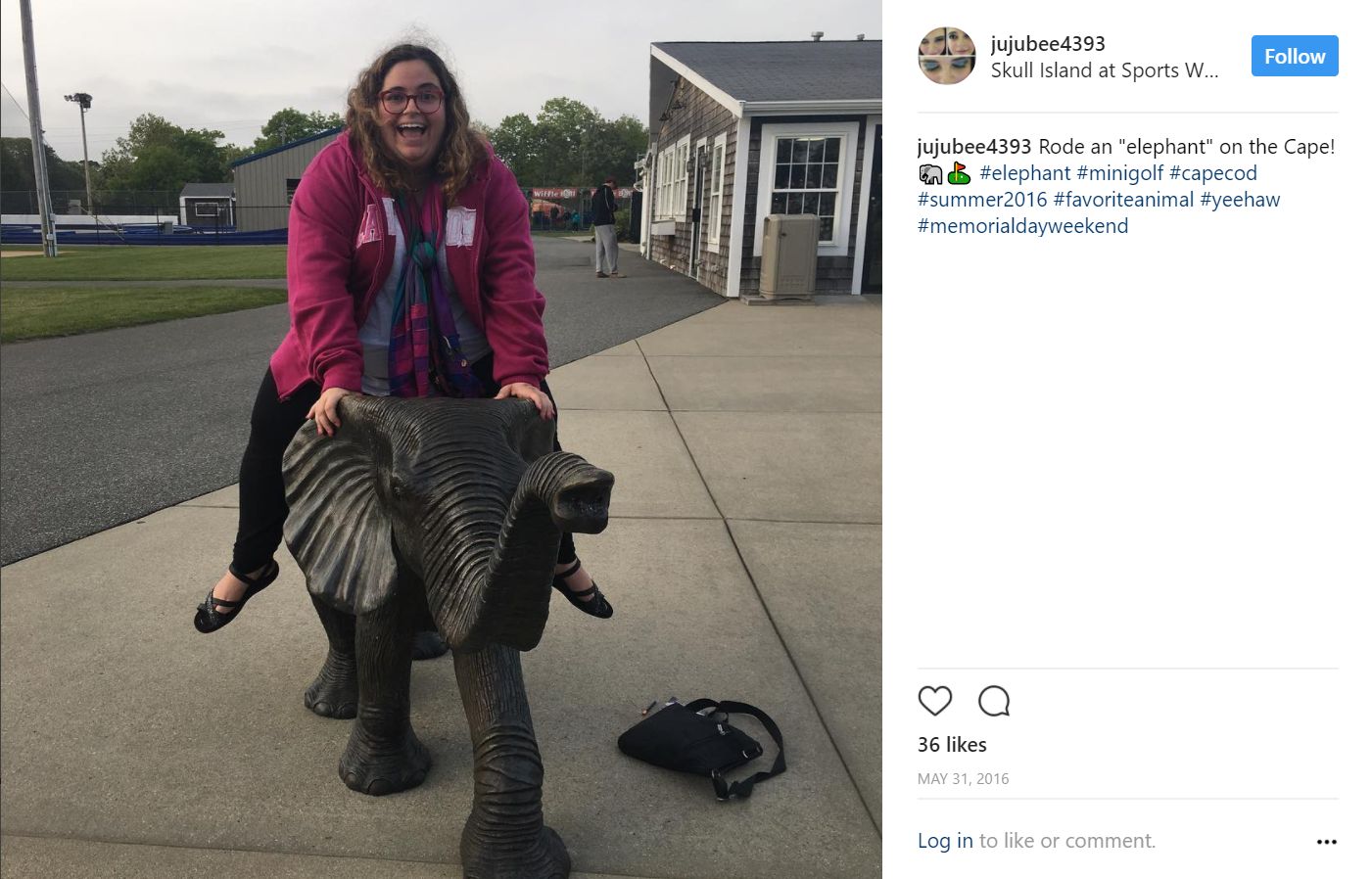 Julia Mason Wedgle, Instagram - May 31, 2016