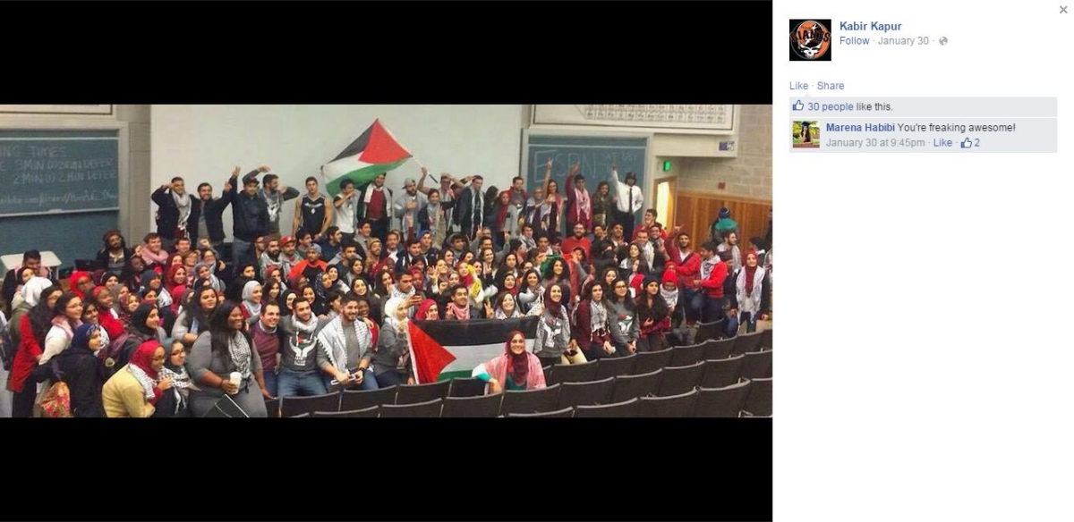 Kabir Kapur, Faceboook - 30 Jan 2015