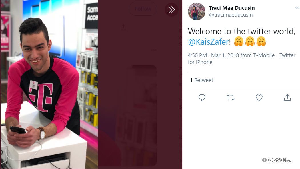 Kais Zafer, Twitter - Mar 1, 2018