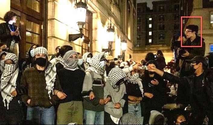 Kei Pritsker’s Participation in the Pro-Hamas Encampment at Columbia University 