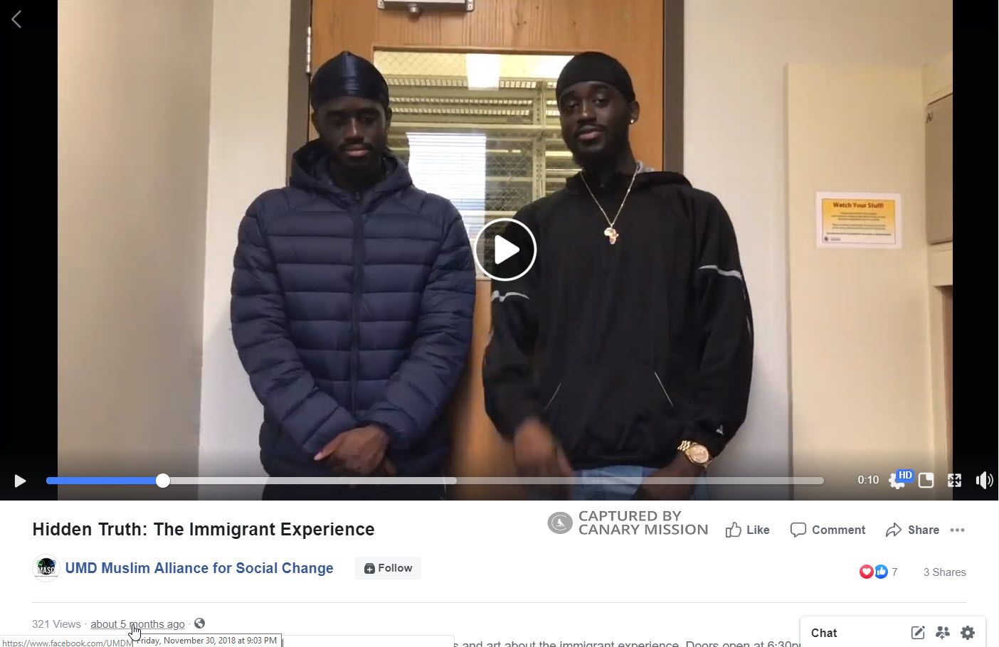 Kevin Kamara, Facebook - Nov 30, 2018