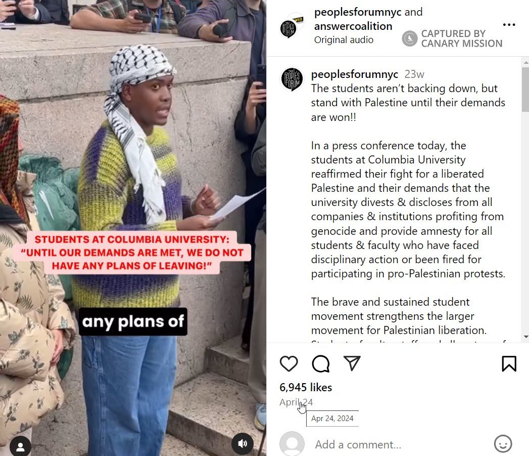 Khymani James, Instagram - Apr 24, 2024