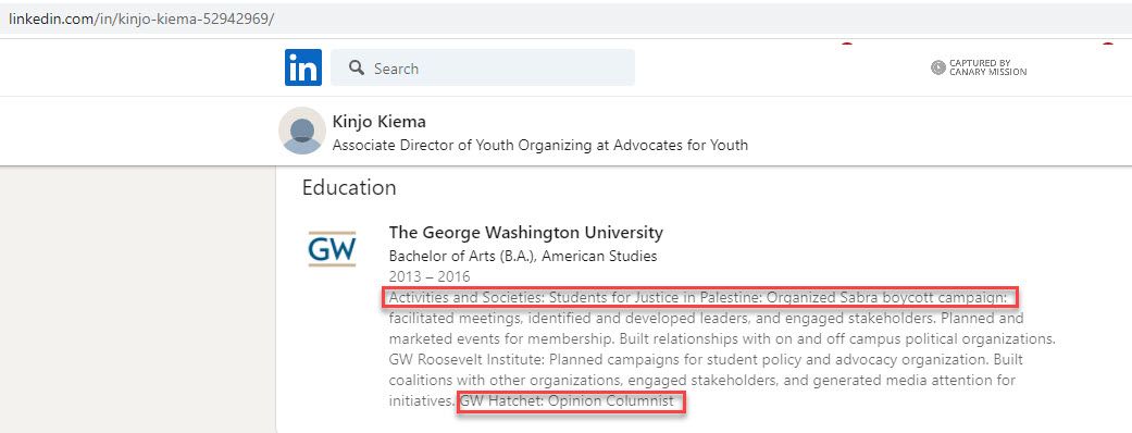 Kinjo Kiema, LinkedIn - Jan 3, 2021