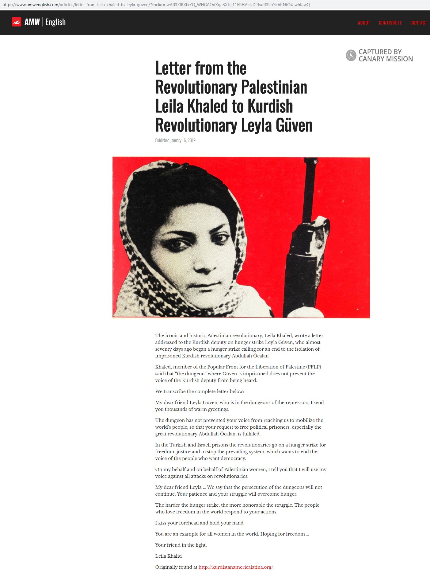 Kristian Vasquez, amwenglish.com - Jan 16, 2019