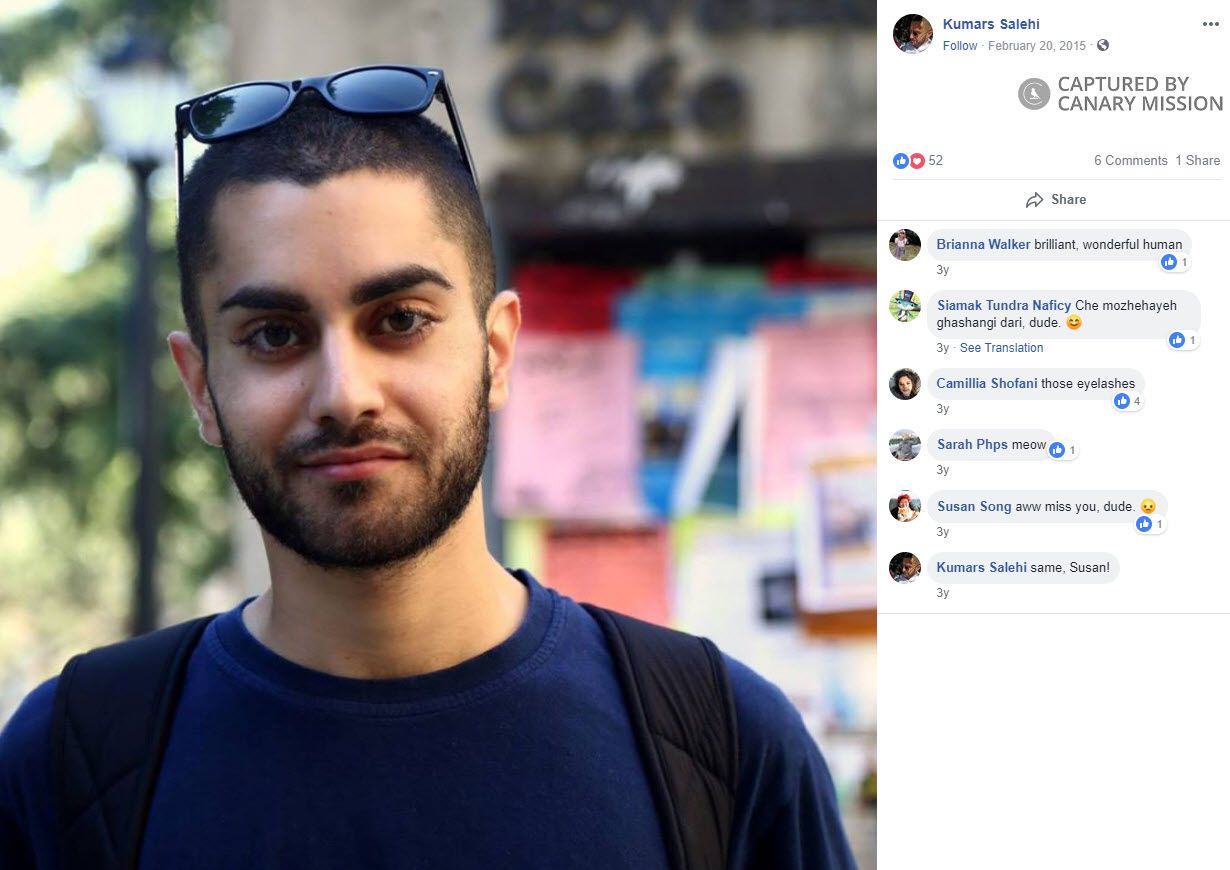 Kumars Salehi, Facebook - Feb 20, 2015