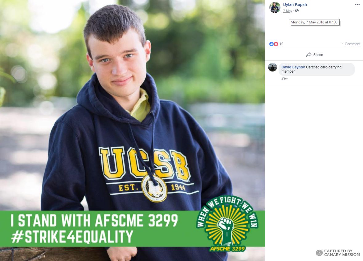 Dylan Kupsh, Facebook - May 7, 2018