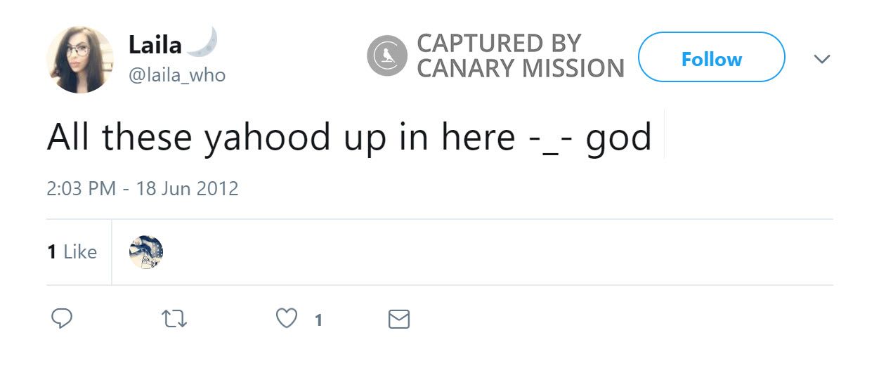 Laila Hussein, Twitter - Jun 18, 2012