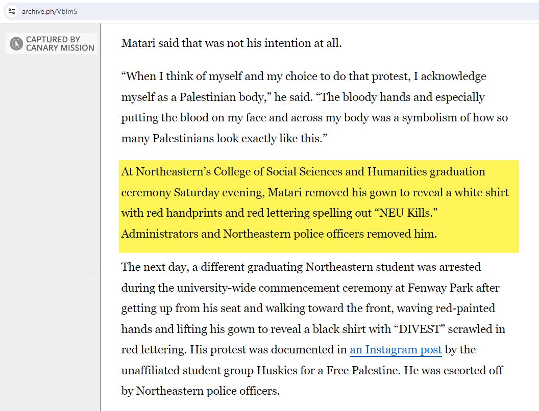 Laith Matari, archive.ph - May 8, 2024