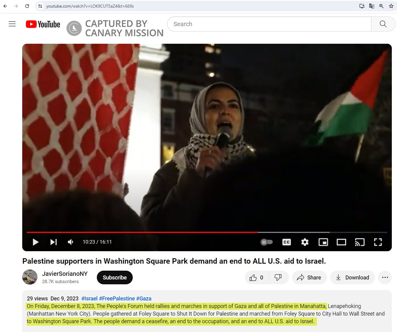 Lameess Mehanna, YouTube - Dec 9, 2023