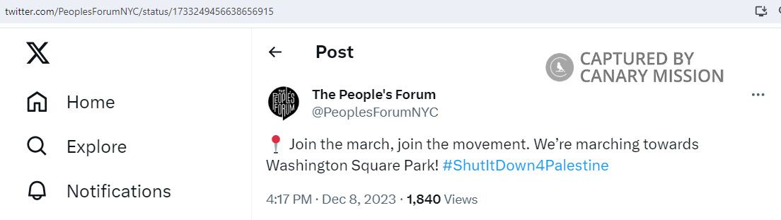 Lameess Mehanna, Twitter - Dec 8, 2023