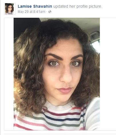 Lamise Shawahin, Facebook - 29 May 2016