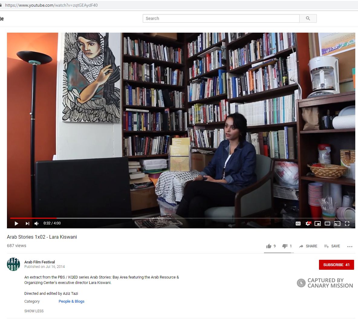 Lara Kiswani, Youtube - Jul 16, 2014