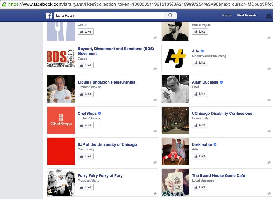 Lara Ryan, Facebook - 15 May 2016