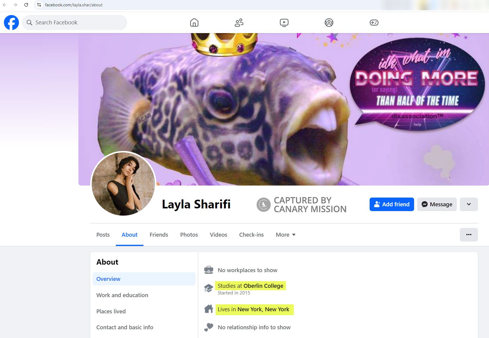 Layla Sharifi, Facebook - Aug 26, 2024