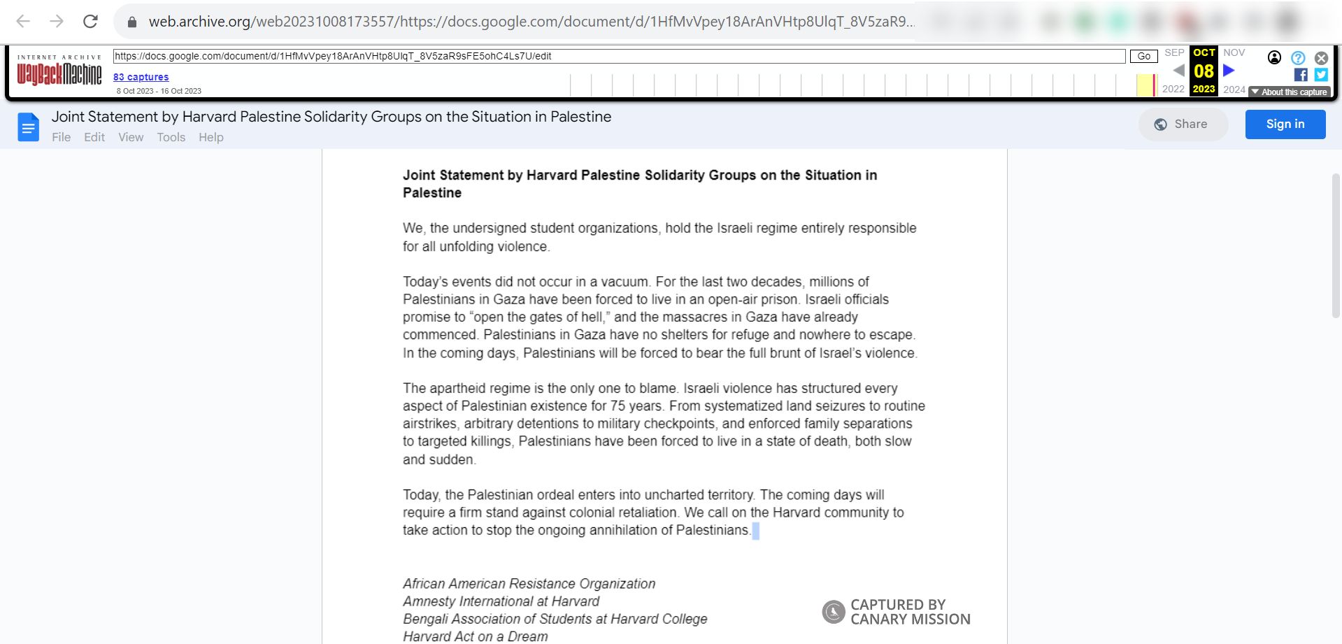 Lea Kayali, docs.google.com - Oct 8, 2023