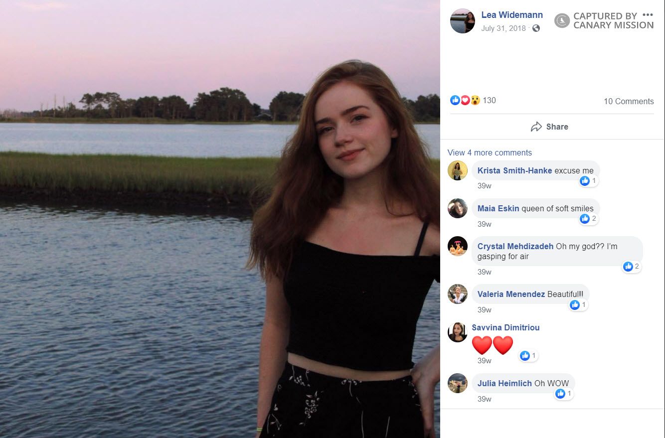 Lea Widemann, Facebook - Jul 31, 2018