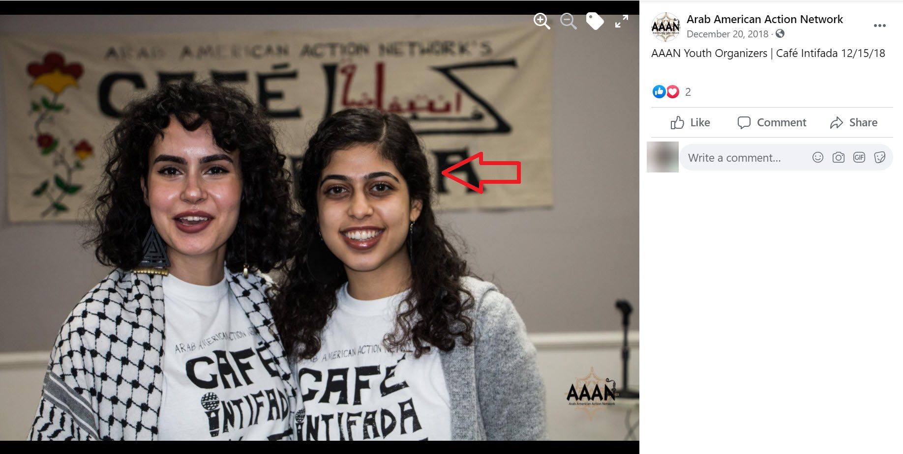 Leena Almasri, Facebook - Dec 20, 2018