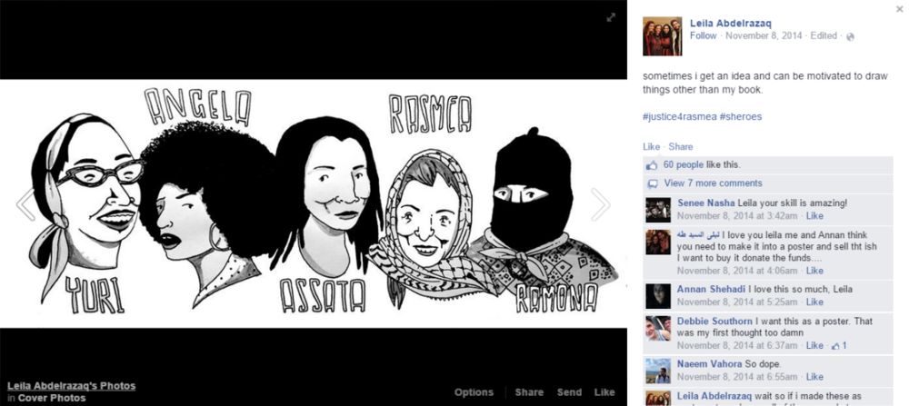 Leila Abdul-Razzaq, Facebook - 08 Nov 2014