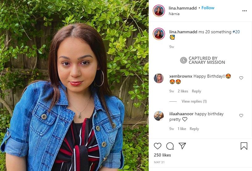 Lina Hammad, Instagram - May 31, 2020