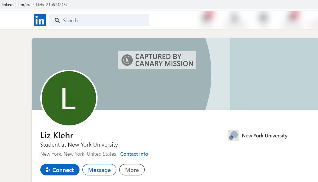 Liz Klehr, LinkedIn - Oct 25, 2023