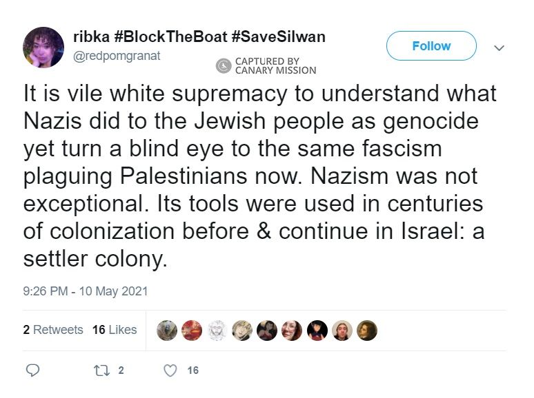 Liza Mamedov-Turchinsky, Twitter - May 10, 2021