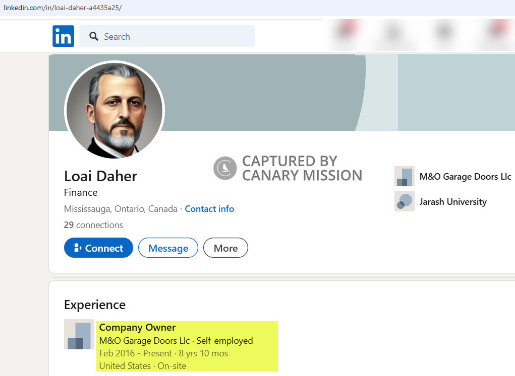 Loai Daher - Business Owner, M&O Garage Doors LLC 2