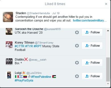 Luis-Aguirre Di-Niro, Twitter - 19 Jul 2016