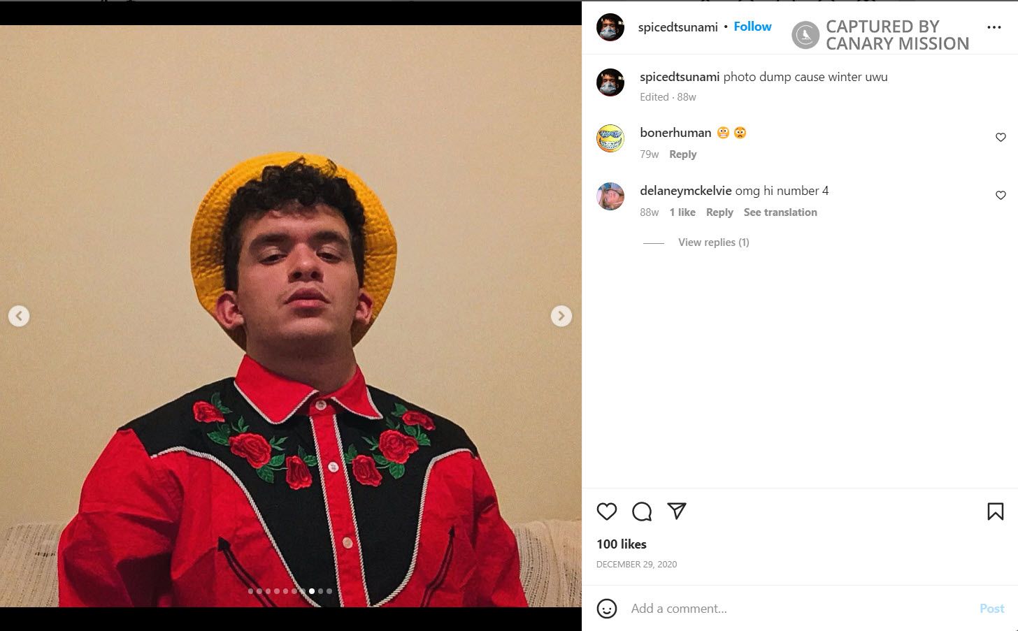 Luke Manning, Instagram - Dec 29, 2020