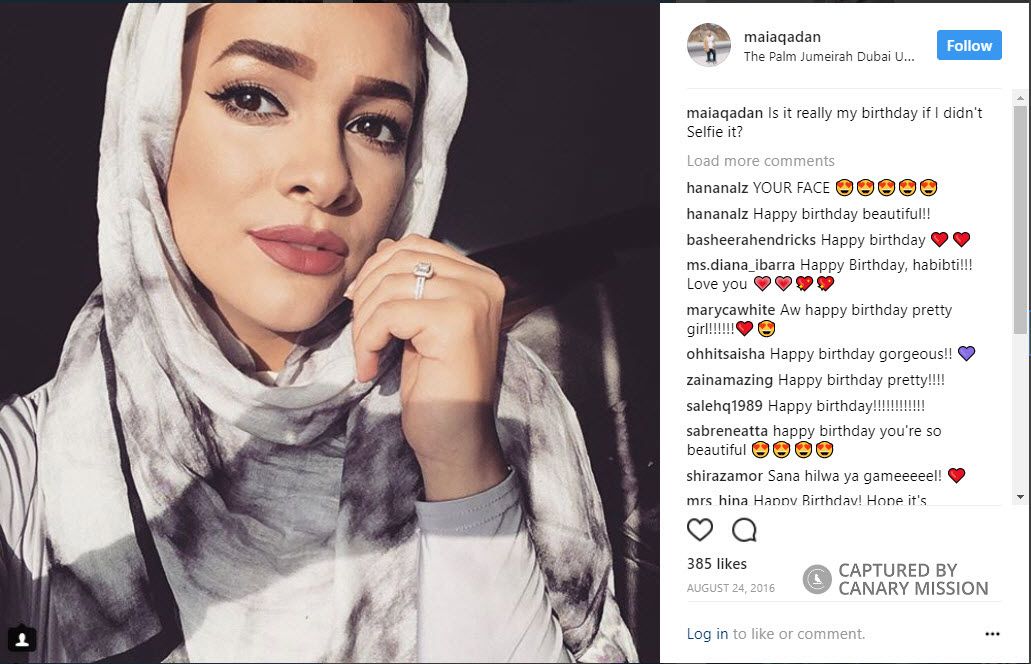 Maia Qadan, Instagram - Aug 24, 2016