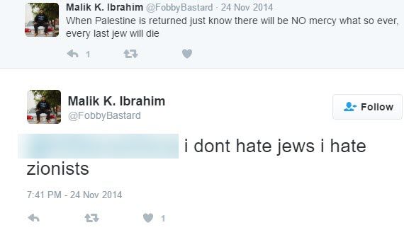 Malik Ibrahim, Twitter - Nov 24, 2014