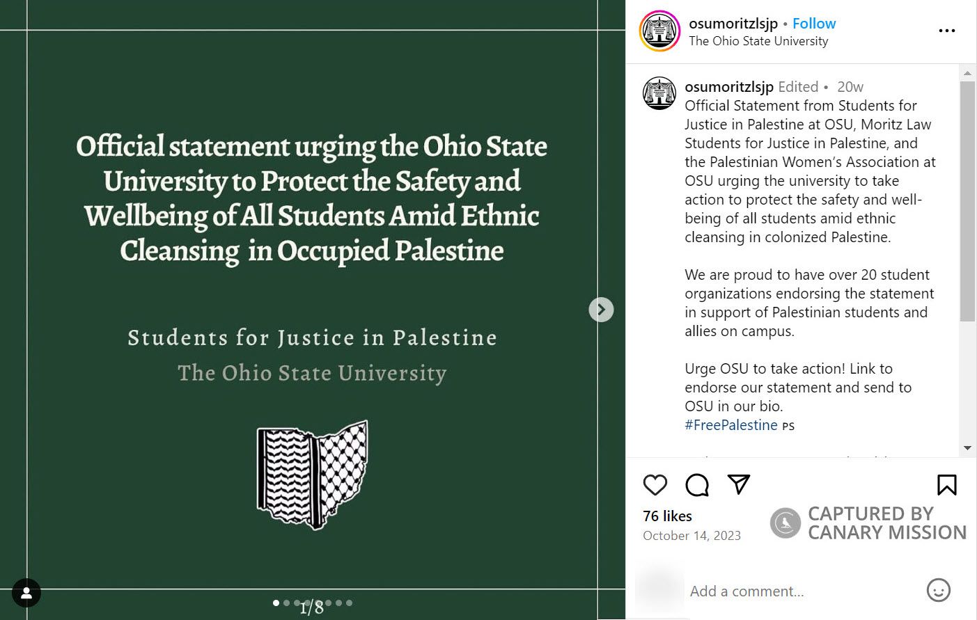 Manar Alrjub, Instagram - Oct 14, 2023