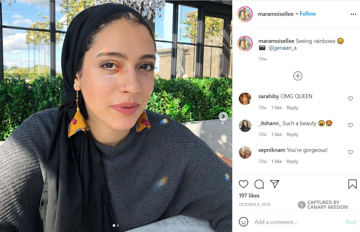 Maram Essawi, Instagram - Oct 6, 2019