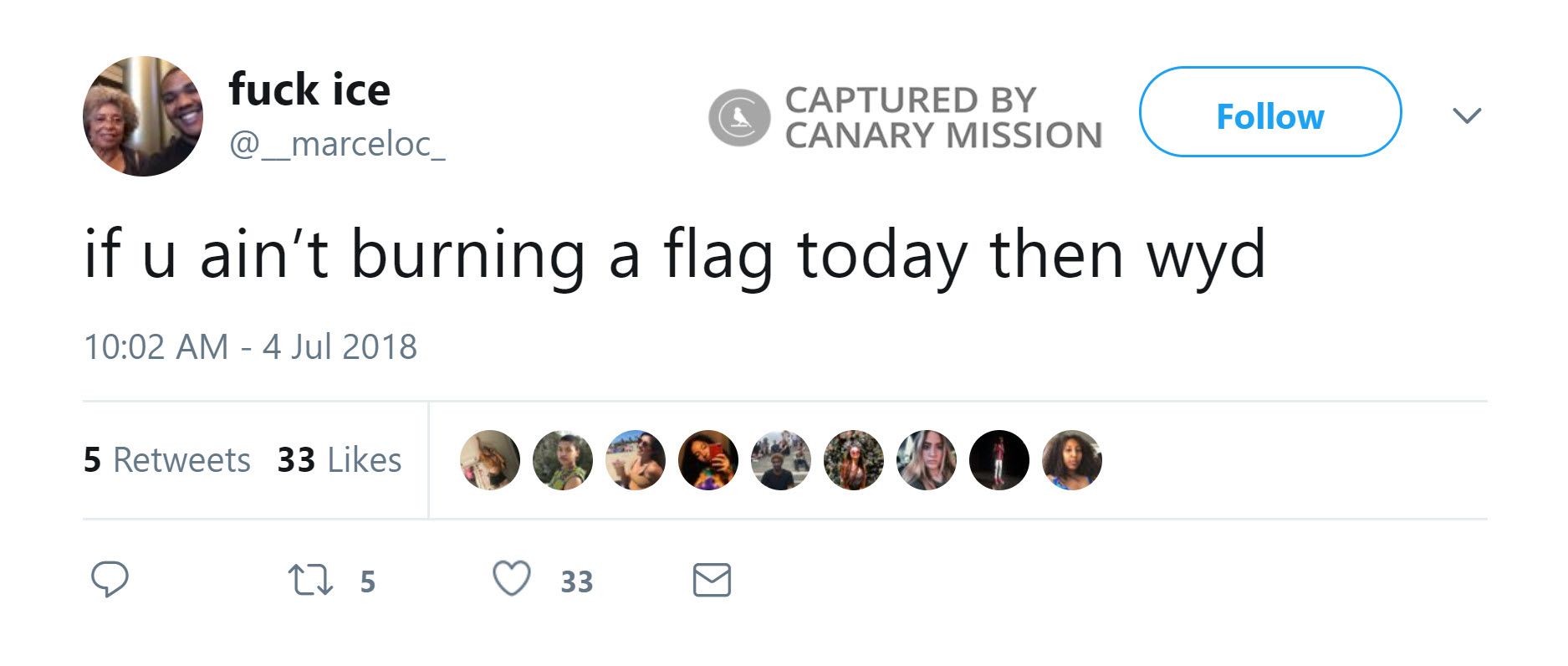 Marcelo Clark, Twitter - Jul 4, 2018