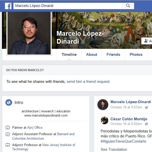 Marcelo López-Dinardi, Facebook - Nov 7, 2017