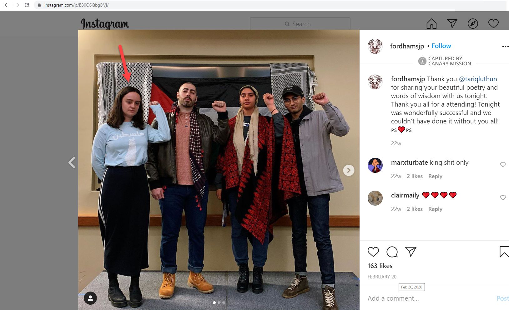 Margaret Cohen, Instagram - Feb 20, 2020