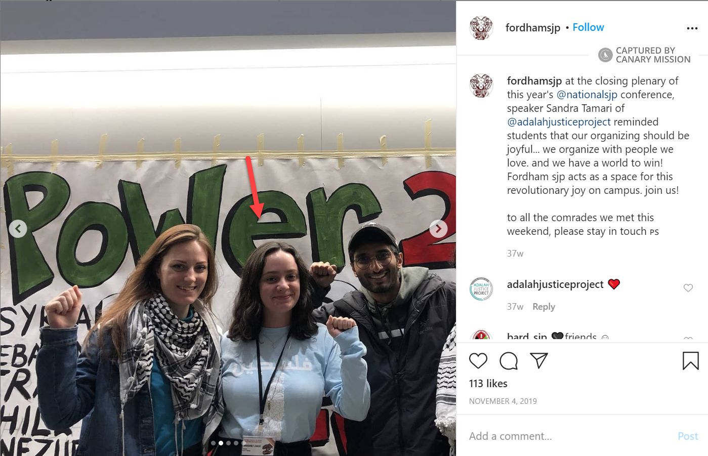 Margaret Cohen, Instagram - Nov 4, 2019
