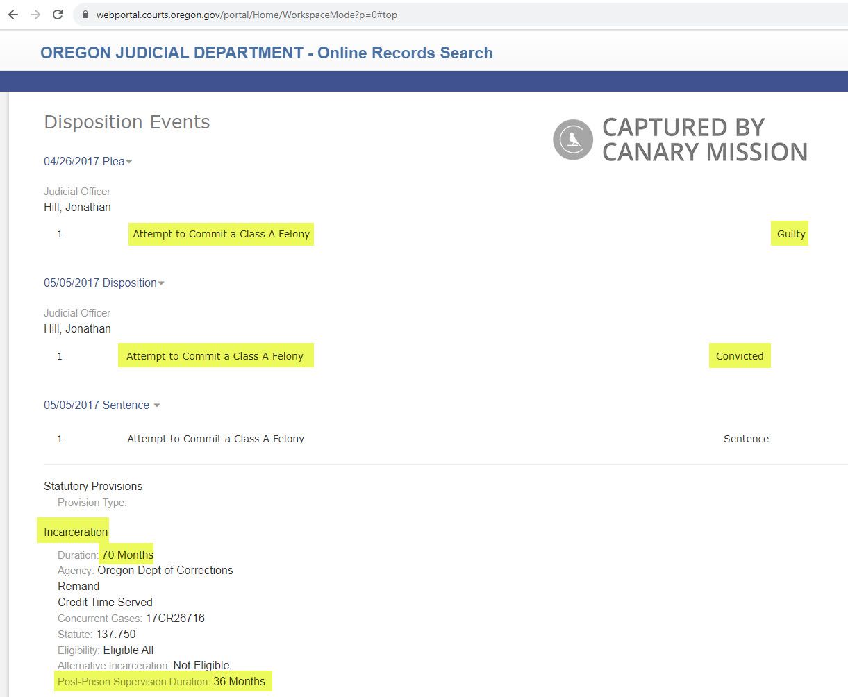 Matthew Dorminy, webportal.courts.oregon.gov - Aug 28, 2023