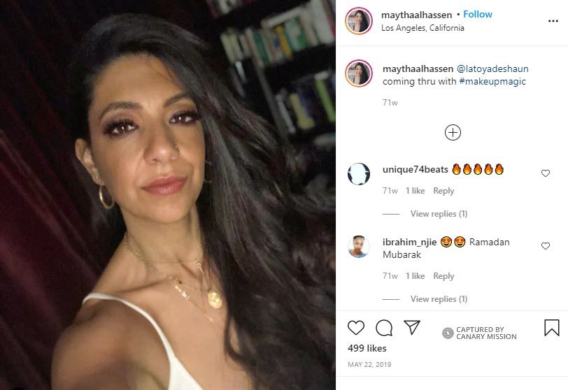 Maytha Alhassen, Instagram - May 22, 2019