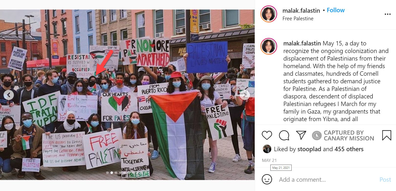 Mena Attia, Instagram - May 21, 2021